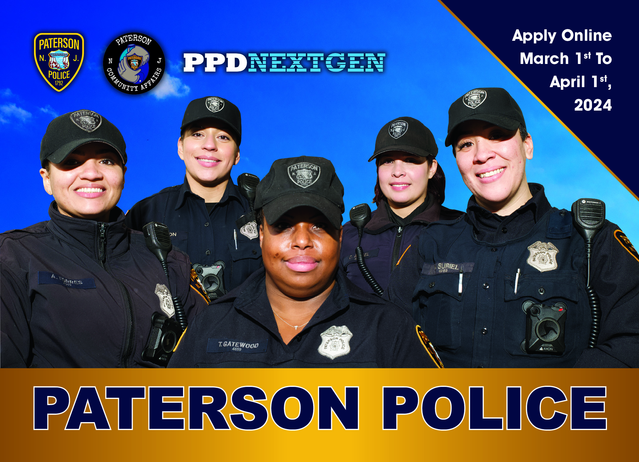 Paterson Police Department Recruitment New Jersey Office Of