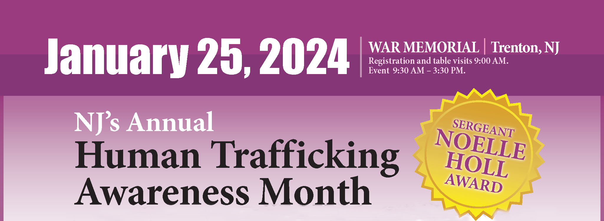2024 Human Trafficking Awareness Event Day 